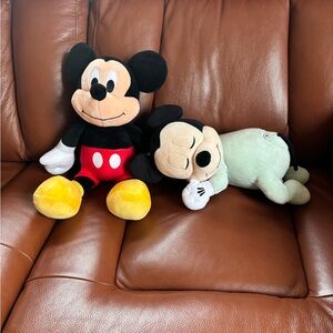 EUC Mickey Mouse stuffy toys